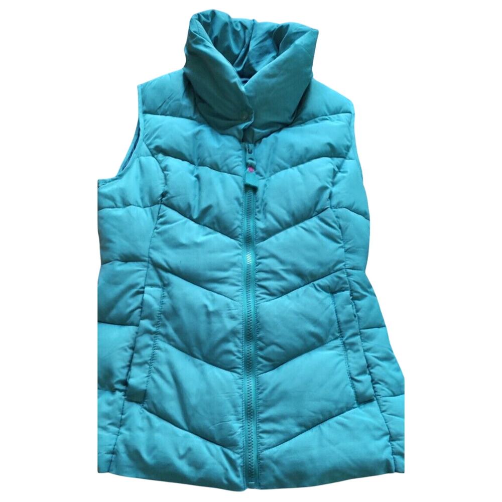 JOULES Puffer Vest Women’s‎ Size US Size 4 Green EUC